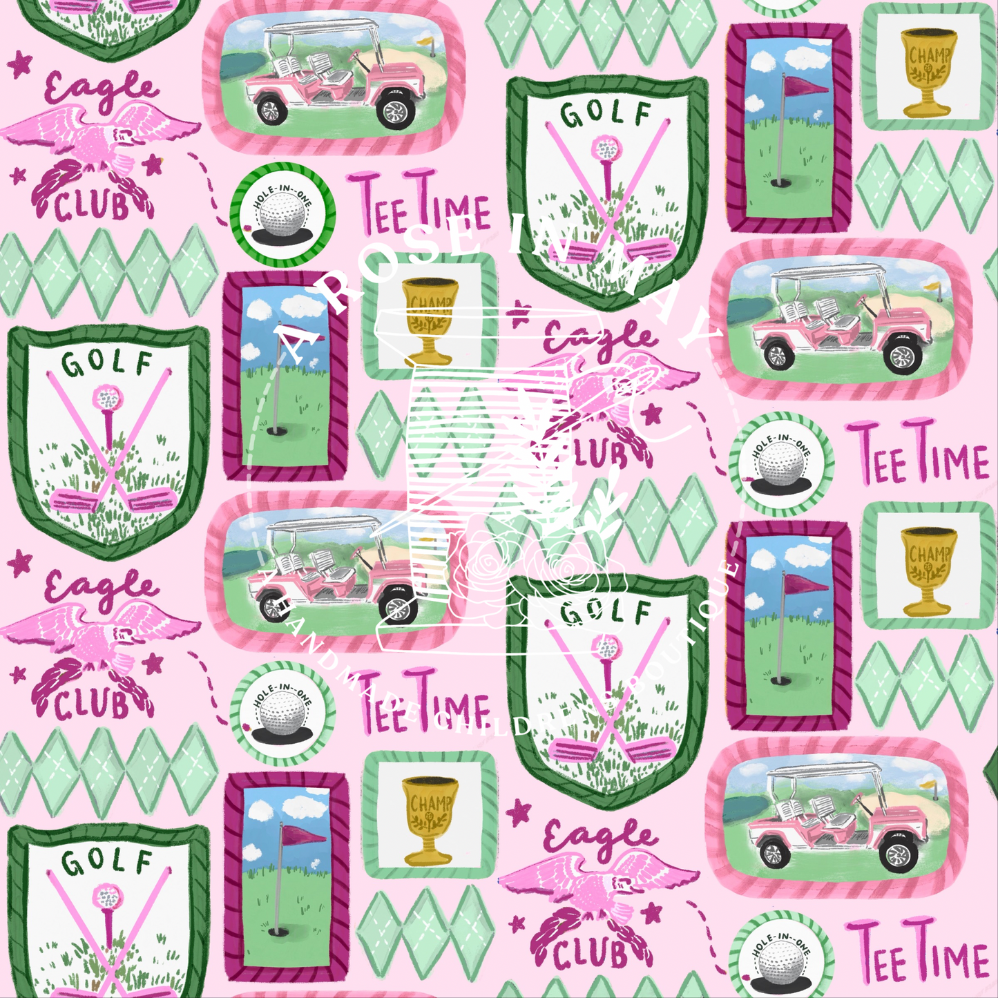 Tee Time Pink