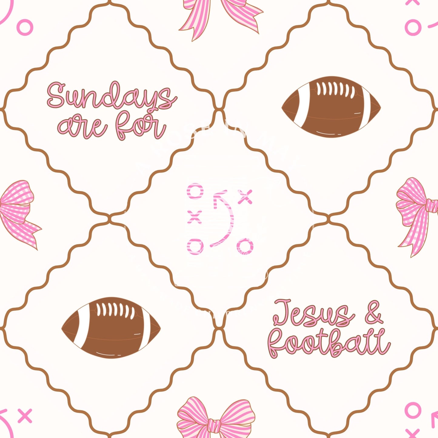 Jesus & Football Girly