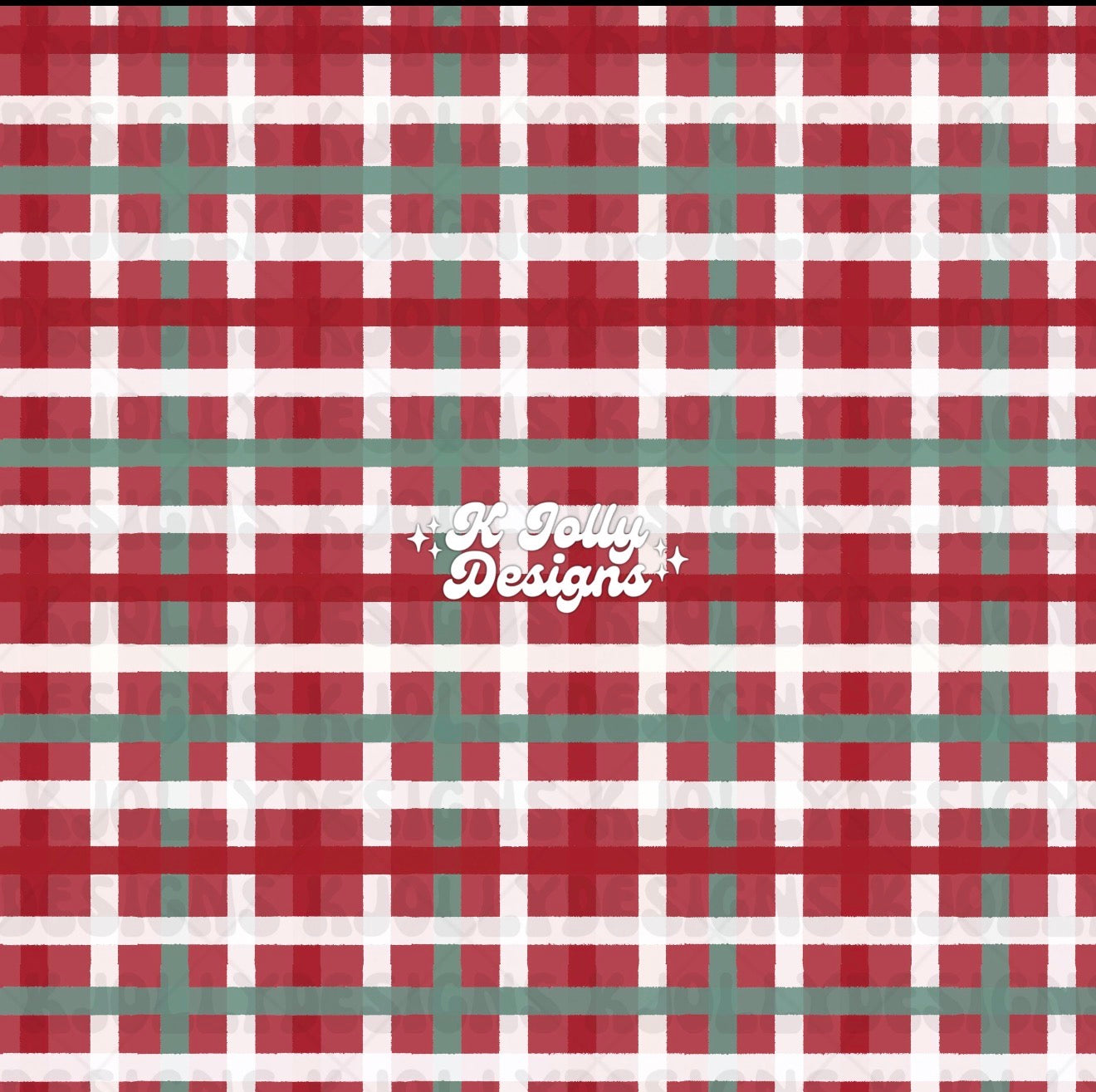 Red Christmas Plaid