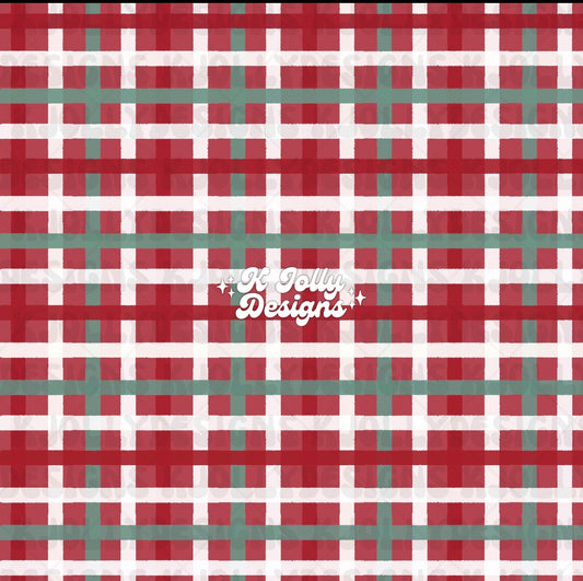 Red Christmas Plaid