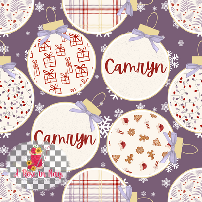 Christmas Ornaments Pajamas