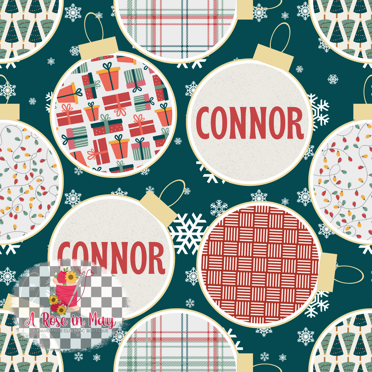 Christmas Ornaments Pajamas