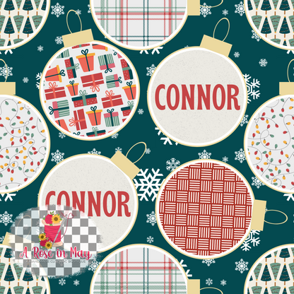 Christmas Ornaments Pajamas