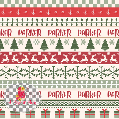 Christmas Sweater Reindeer Pajamas