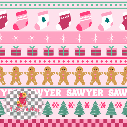 Christmas Sweater Gingerbread Pajamas