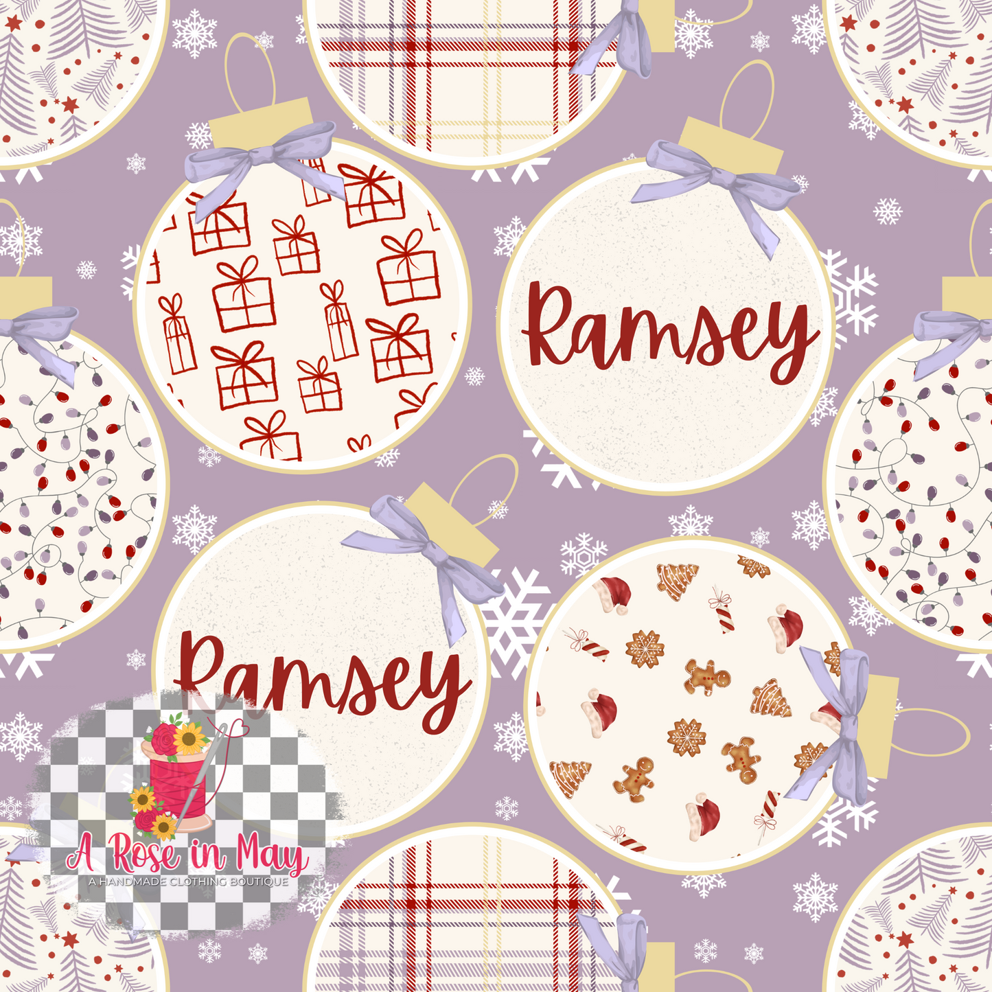 Christmas Ornaments Pajamas