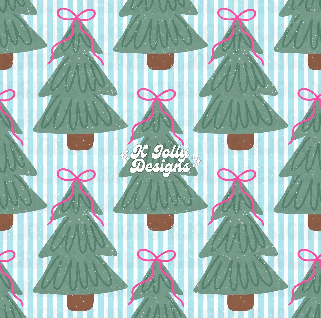 Bow Tied Evergreens