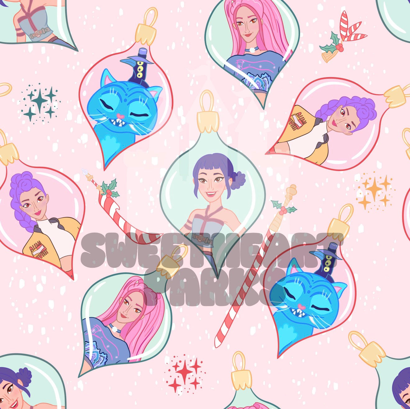 Pop Ornaments