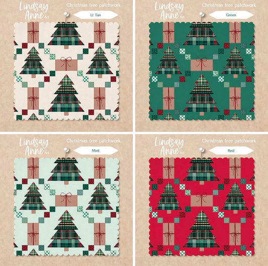 Quilted Christmas Trees