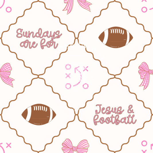 Jesus & Football Girly