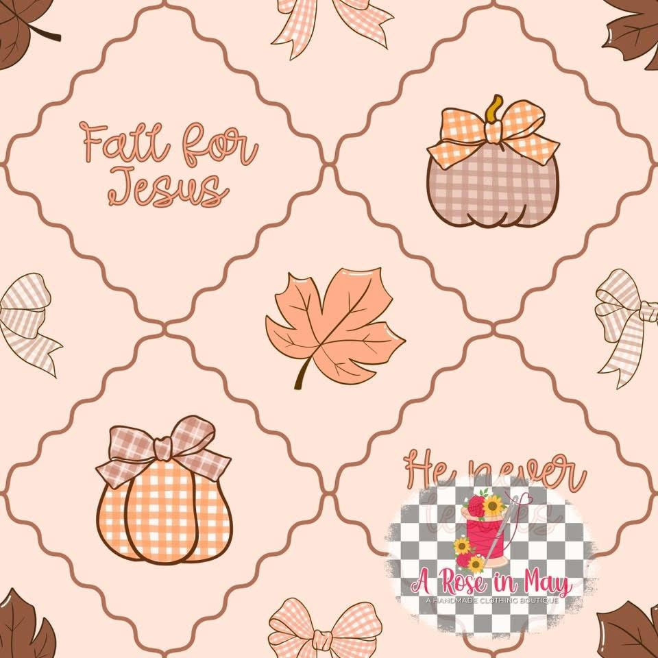 Fall for Jesus girly