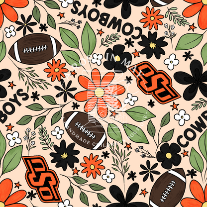 Football Floral - all college & NFL